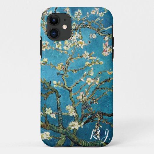 アーモンドの木の開花ビンセント・ヴァン・ゴッホ Case-Mate iPhoneケース (裏面)