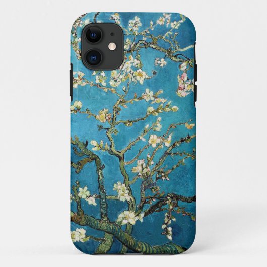 アーモンドの木の開花ビンセント・ヴァン・ゴッホ Case-Mate iPhoneケース (裏面)