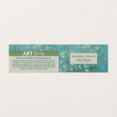 アーモンドの花々Vincent Vanゴッホ美術商 名刺 (外部フラット)