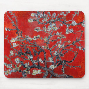 アーモンドの花が付いているフィンセント・ファン・ゴッホの枝 マウスパッド