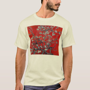 アーモンドの花が付いているフィンセント・ファン・ゴッホの枝 Tシャツ