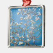 アーモンドの花のゴッホの絵画の枝 メタルオーナメント (左)