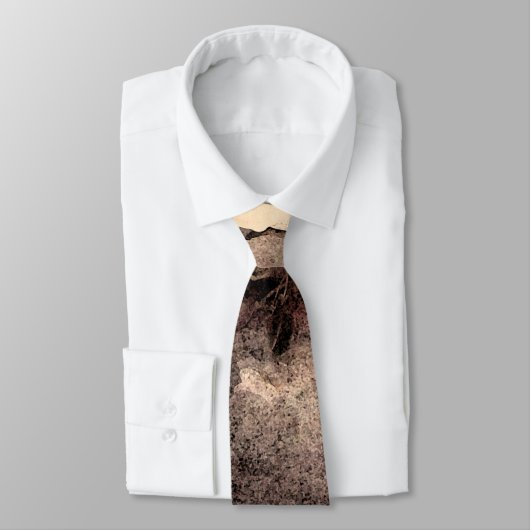 アーモンドの花みすぼらしいシックな通常ネクタイ ネクタイ (タイ)