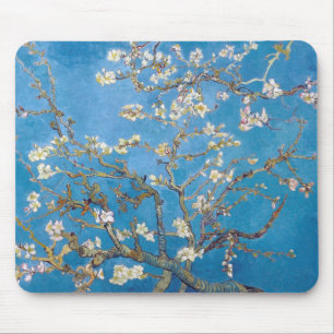 アーモンドの花ゴッホが付いている枝 マウスパッド