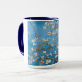 アーモンドの花ゴッホが付いている枝 マグカップ (正面左)