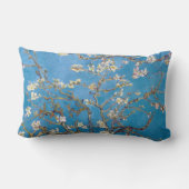 アーモンドの花ゴッホが付いている枝 ランバークッション (裏面)