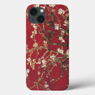 アーモンドの花レッドビンセント・ヴァン・ゴッホ・アー絵画ト iPhone 13ケース