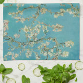 アーモンドの花咲く、油絵、フィンセント・ファン・ゴッホ キッチンタオル (折り畳み)