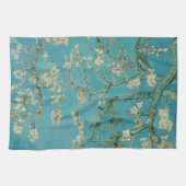アーモンドの花咲く、油絵、フィンセント・ファン・ゴッホ キッチンタオル (横)
