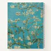 アーモンドの花咲く、油絵、フィンセント・ファン・ゴッホ ノートブック (裏面)