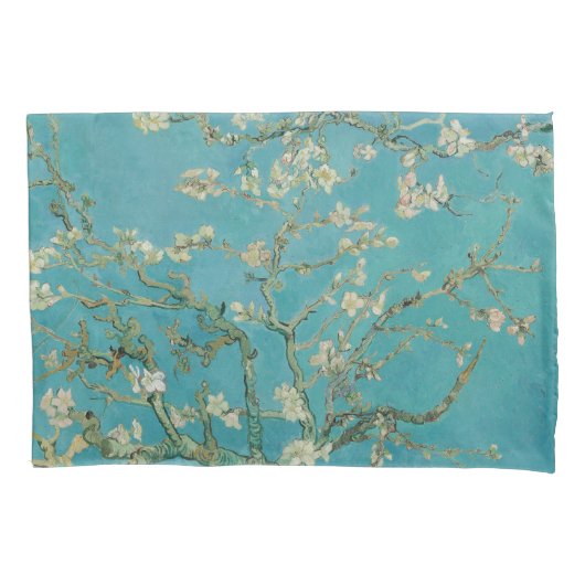 アーモンドの花咲く、油絵、フィンセント・ファン・ゴッホ 枕カバー (正面)