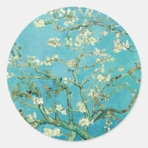 アーモンドの花 ビンセント・ヴァン・ゴッホ ラウンドシール