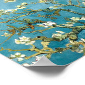 アーモンドの花(1890年)ビンセント・ヴァン・ゴッホフローラ・アート ポスター (角)