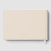 アーモンドインターロックハートロマン結婚チズ ゲストブック (裏面)