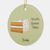 アーモンドケーキクリスマス装飾品 セラミックオーナメント (左)