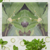 アーモンドツリーパターン キッチンタオル (折り畳み)