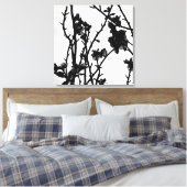 アーモンドツリー概要フローラ植物写真 キャンバスプリント (インサイチュ (寝室))