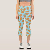 アーモンドパターン カプリレギンス (正面)