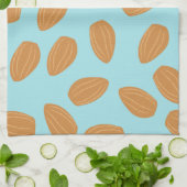 アーモンドパターン キッチンタオル (折り畳み)
