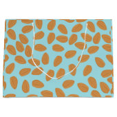 アーモンドパターン ラージペーパーバッグ (正面)