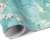 アーモンドフラズブルービンセントヴァンゴッホ ラッピングペーパー (ロールコーナー)