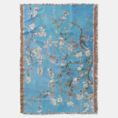 アーモンドフラップスブルービンセント・ヴァンゴッホアール絵画ズ スローブランケット (正面縦)