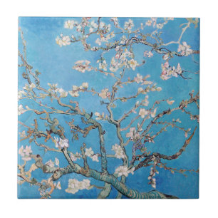 アーモンドフラップスブルービンセント・ヴァンゴッホアール絵画ズ タイル