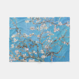 アーモンドフラップスブルービンセント・ヴァンゴッホアール絵画ズ フリースブランケット