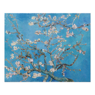 アーモンドフラップスブルービンセント・ヴァンゴッホアール絵画ズ ポスター