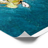 アーモンドブランチ開花ポスタープリント ポスター (角)