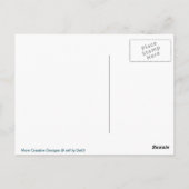 アーモンドブランチ開花ポストカード ポストカード (裏面)