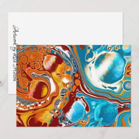 アーモンドブルー (正面/裏面)