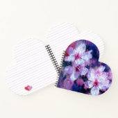 アーモンドブロッサムウォーター色 ノートブック (内部)