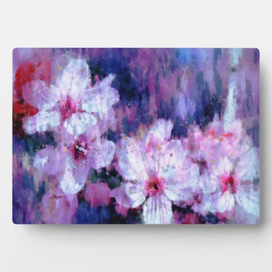 アーモンドブロッサムウォーター色 フォトプラーク (正面)