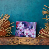 アーモンドブロッサムウォーター色 フォトプラーク (側面)