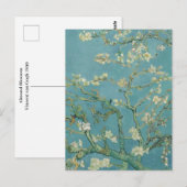 アーモンドブロッサムビンセント・ヴァン・ゴッホ1890 ポストカード (正面/裏面)