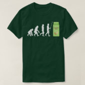 アーモンドミルク乳製品フリービーガンミルクプラントベースの製品 Tシャツ (デザイン正面)