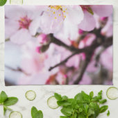 アーモンド咲き キッチンタオル (折り畳み)