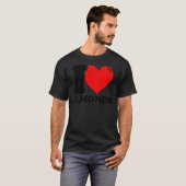 アーモンド大好き Tシャツ (正面フル)
