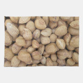 アーモンド秋秋のパターン キッチンタオル (横)