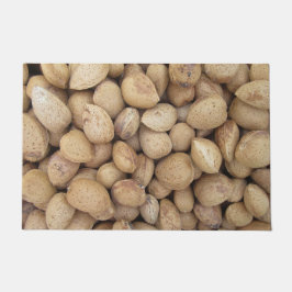 アーモンド秋秋のパターン ドアマット