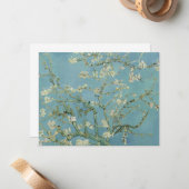 アーモンド絵画フラズズバイヴァンゴッホ ノートカード (正面/裏面インサイチュ)