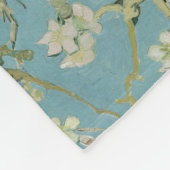 アーモンド絵画フラズズバイヴァンゴッホ フリースブランケット (角)