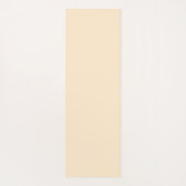 アーモンド色 ヨガマット (裏面)