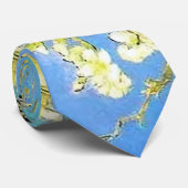 アーモンド花ズネックタイ ネクタイ (ロール)