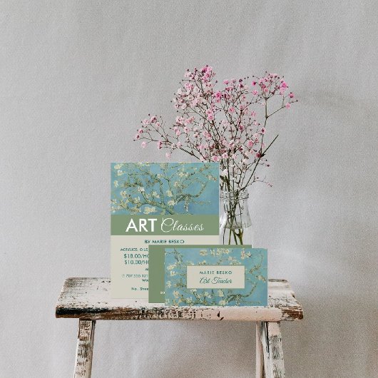 アーモンド·ブラウズバイヴィンセント·ヴァン·ゴッホアート·クラス チラシ