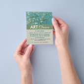 アーモンド·ブラウズバイヴィンセント·ヴァン·ゴッホアート·クラス チラシ (手)