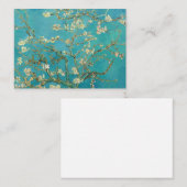 アーモンド・ブロッサム、1890年ビンセント・ヴァン・ゴッホ 名刺 (正面/裏面)