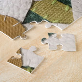 アーユニークトパズル-デイジー花瓶#3抜粋 ジグソーパズル (側面)