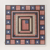 アーユニークトパズル – 古い時間フラグ – エリンブリーアート ジグソーパズル (横)